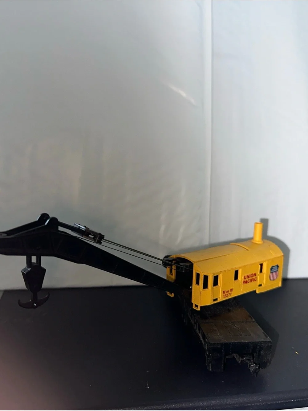 Yellow Crane Train Car Toy
